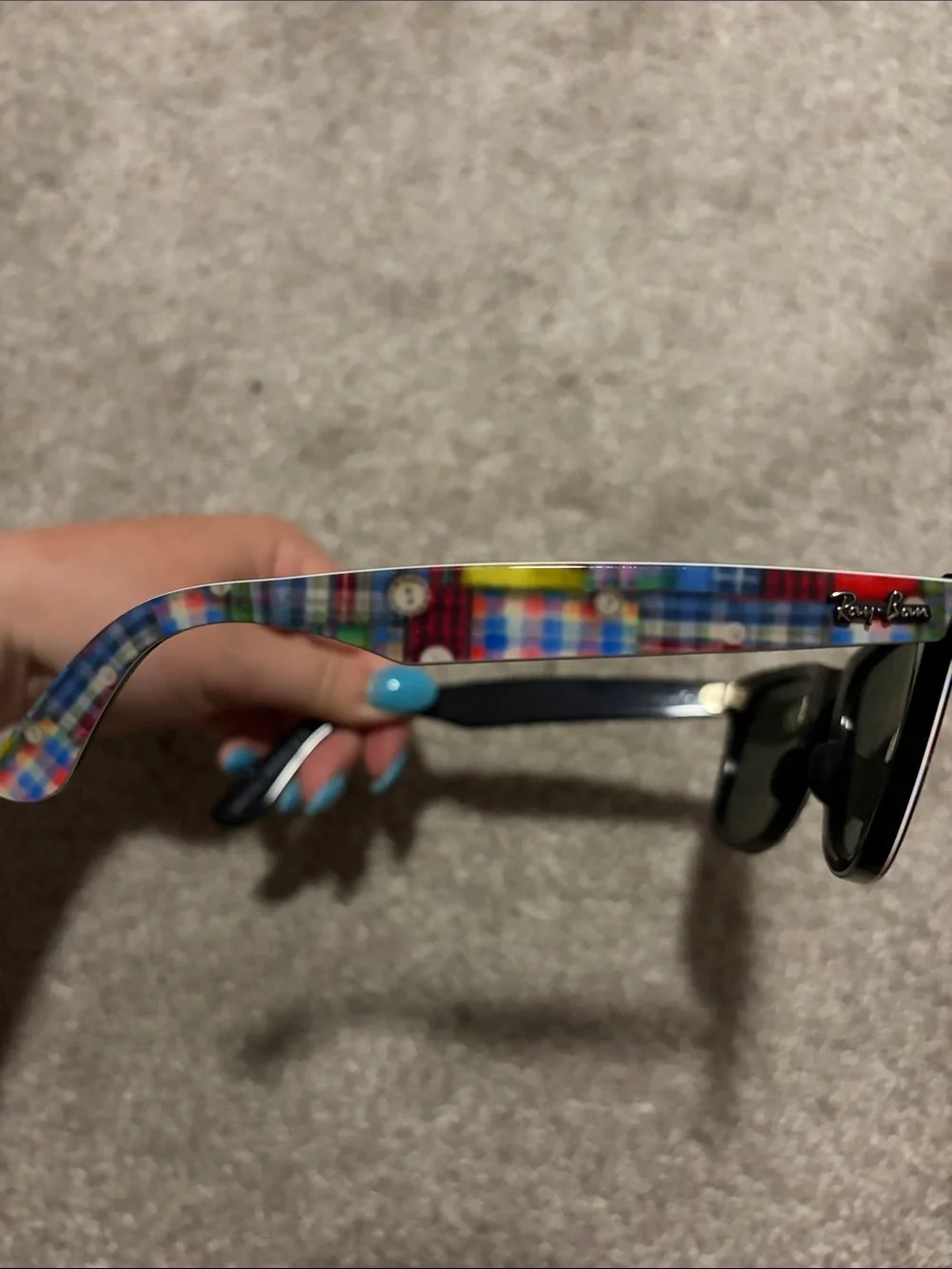 Ray-Ban playful plaid